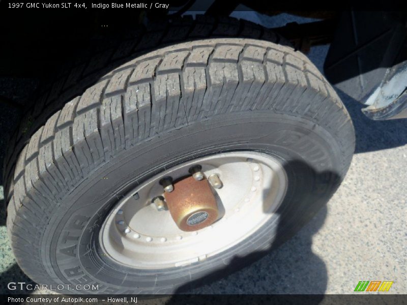 Indigo Blue Metallic / Gray 1997 GMC Yukon SLT 4x4
