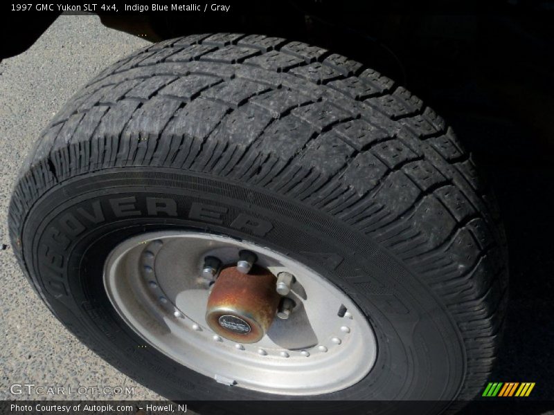 Indigo Blue Metallic / Gray 1997 GMC Yukon SLT 4x4