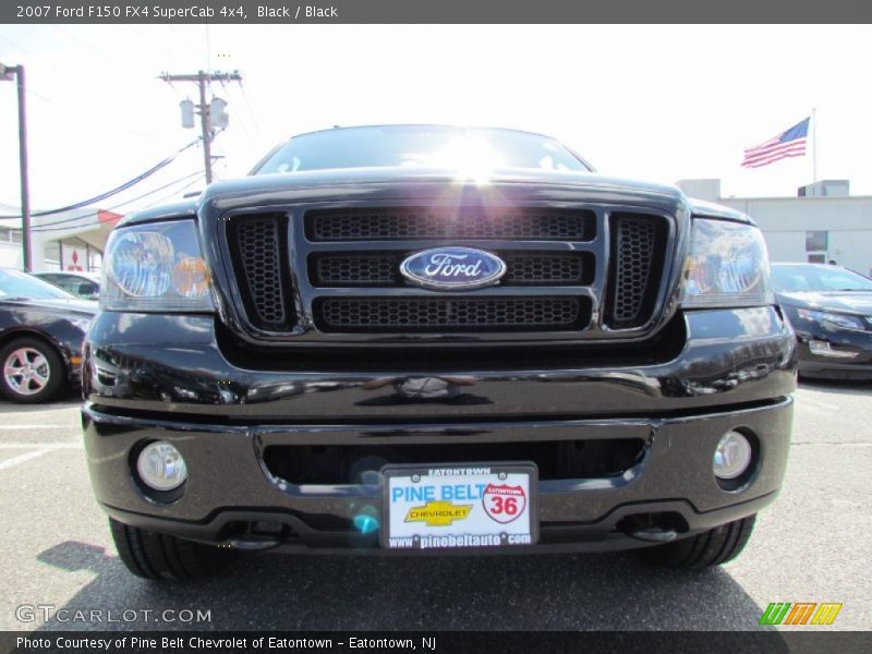 Black / Black 2007 Ford F150 FX4 SuperCab 4x4