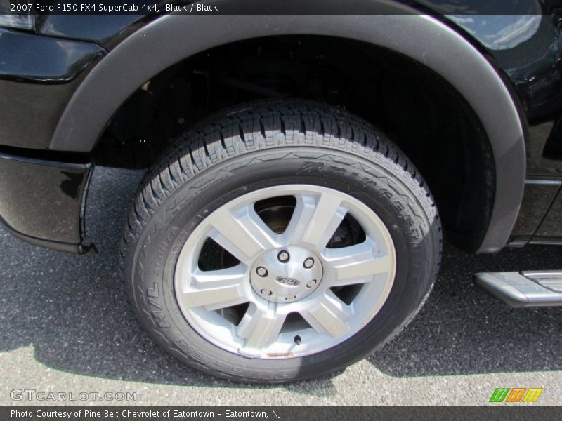 Black / Black 2007 Ford F150 FX4 SuperCab 4x4