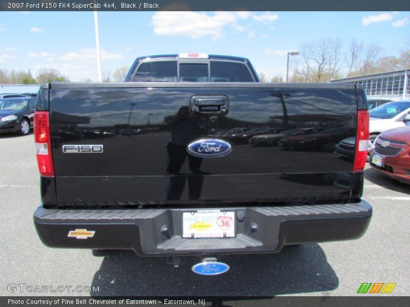Black / Black 2007 Ford F150 FX4 SuperCab 4x4