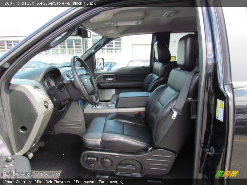 Black / Black 2007 Ford F150 FX4 SuperCab 4x4
