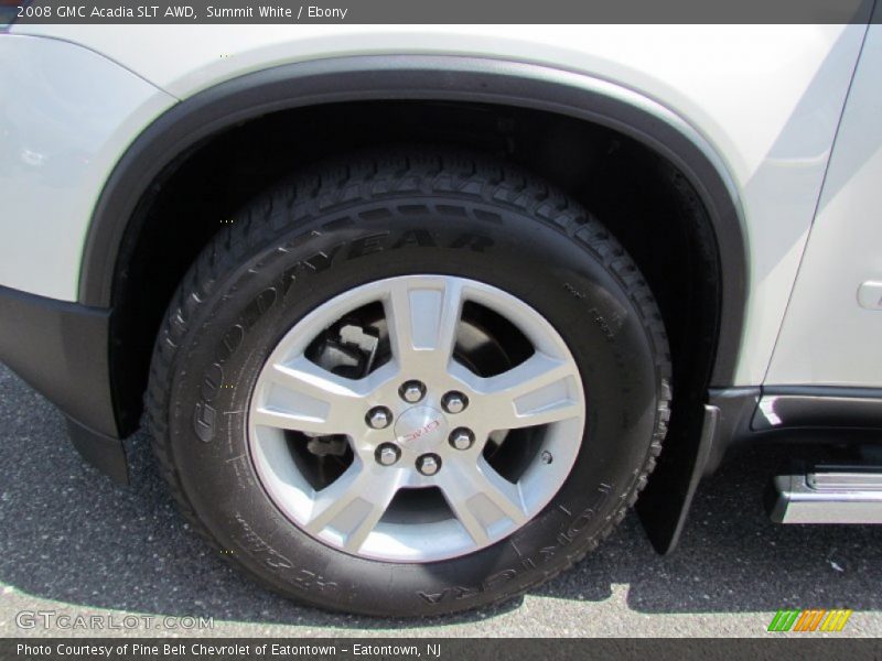 Summit White / Ebony 2008 GMC Acadia SLT AWD