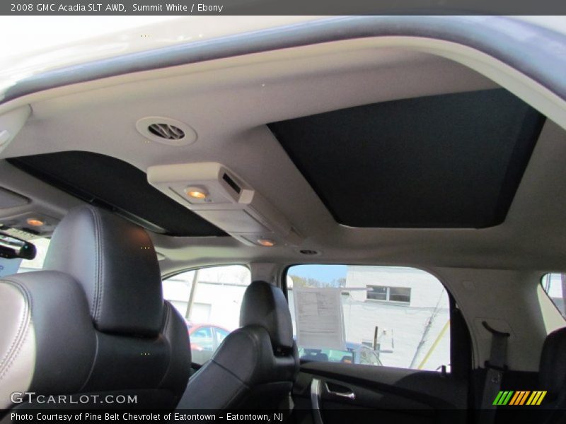 Summit White / Ebony 2008 GMC Acadia SLT AWD