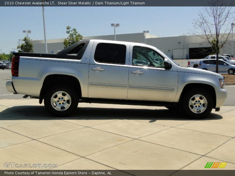 Sheer Silver Metallic / Dark Titanium/Light Titanium 2010 Chevrolet Avalanche LT