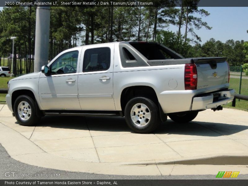 Sheer Silver Metallic / Dark Titanium/Light Titanium 2010 Chevrolet Avalanche LT