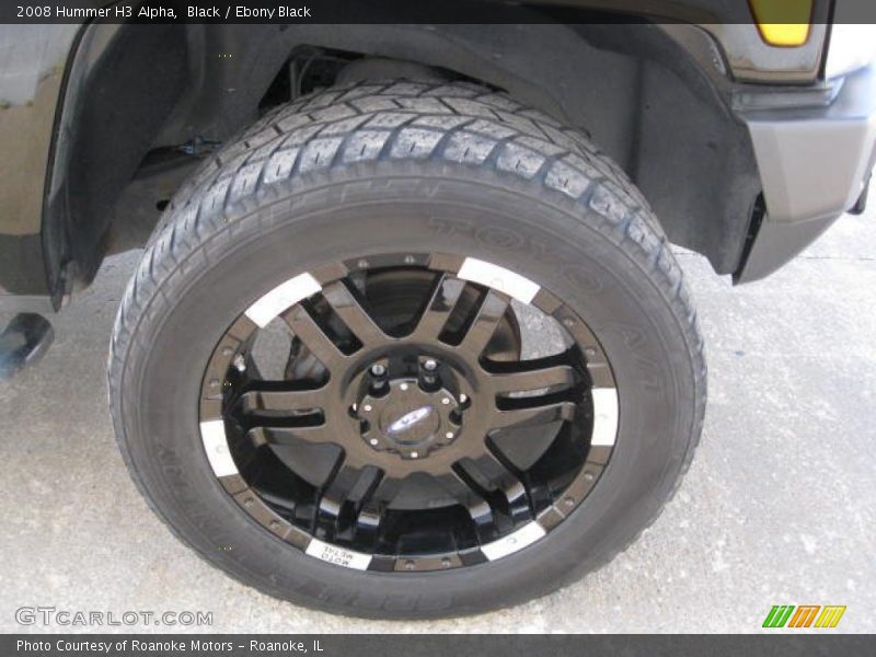 Black / Ebony Black 2008 Hummer H3 Alpha