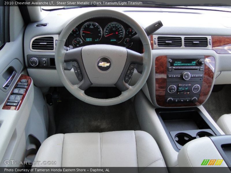 Sheer Silver Metallic / Dark Titanium/Light Titanium 2010 Chevrolet Avalanche LT