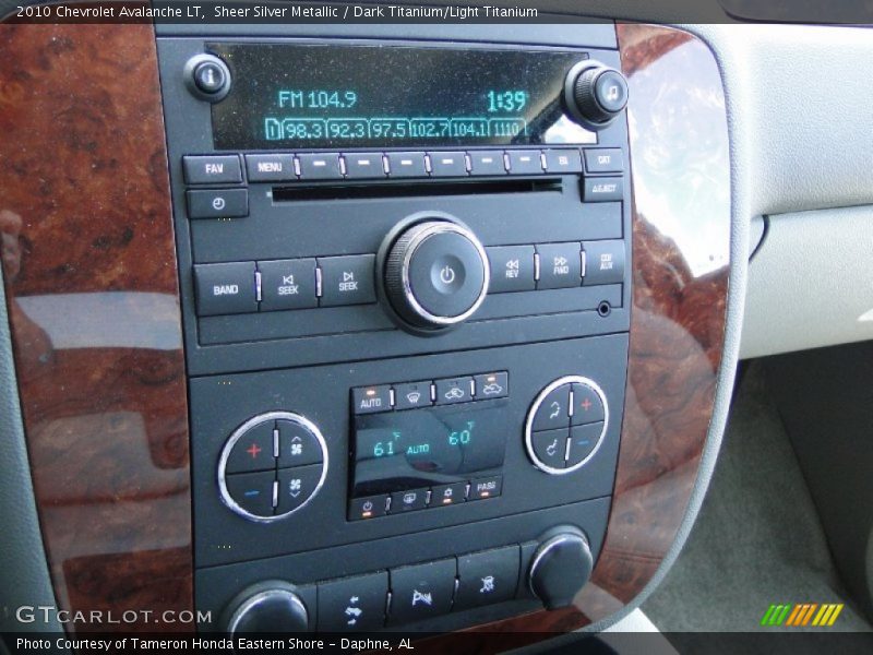 Sheer Silver Metallic / Dark Titanium/Light Titanium 2010 Chevrolet Avalanche LT