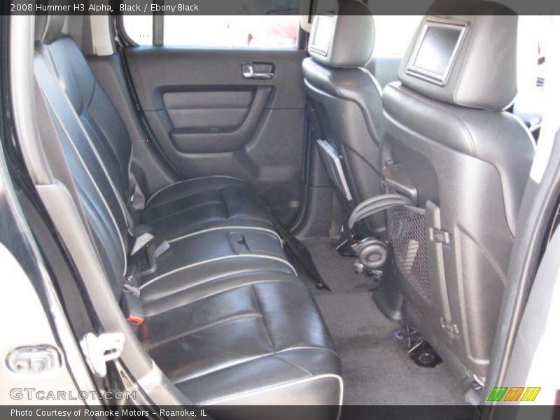 Black / Ebony Black 2008 Hummer H3 Alpha