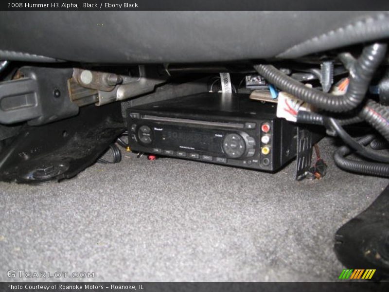 Black / Ebony Black 2008 Hummer H3 Alpha