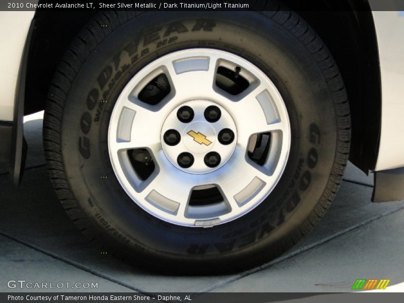 Sheer Silver Metallic / Dark Titanium/Light Titanium 2010 Chevrolet Avalanche LT