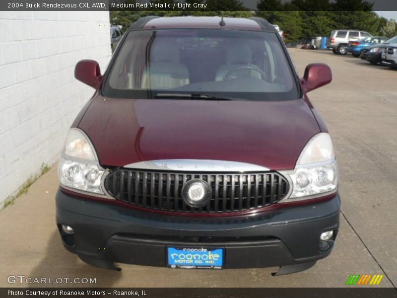 Medium Red Metallic / Light Gray 2004 Buick Rendezvous CXL AWD