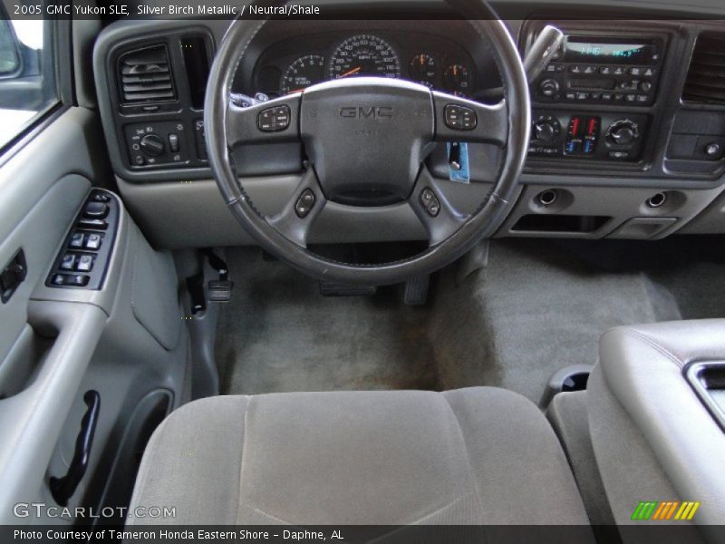 Silver Birch Metallic / Neutral/Shale 2005 GMC Yukon SLE