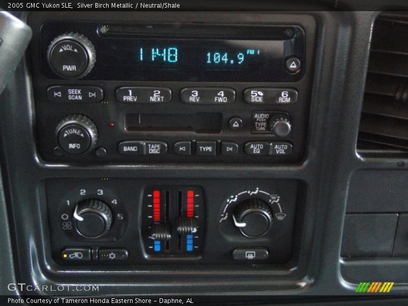 Silver Birch Metallic / Neutral/Shale 2005 GMC Yukon SLE