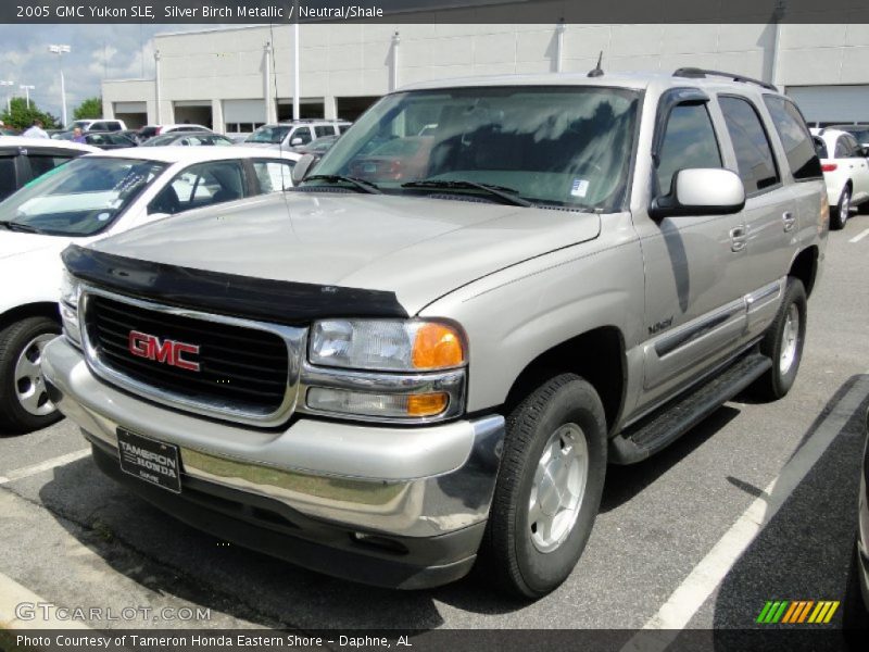 Silver Birch Metallic / Neutral/Shale 2005 GMC Yukon SLE