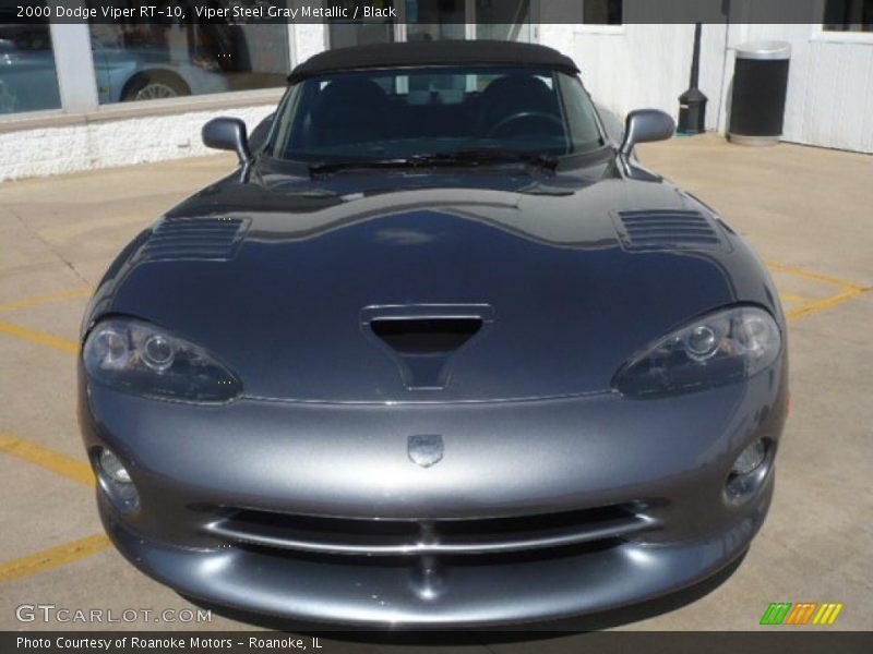 Viper Steel Gray Metallic / Black 2000 Dodge Viper RT-10