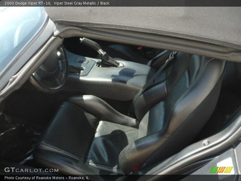 Viper Steel Gray Metallic / Black 2000 Dodge Viper RT-10