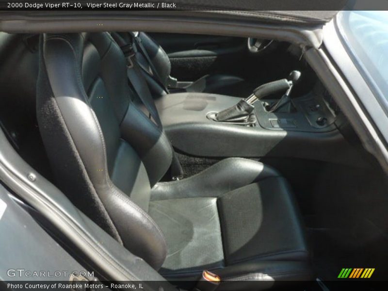 Viper Steel Gray Metallic / Black 2000 Dodge Viper RT-10