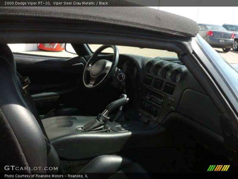Viper Steel Gray Metallic / Black 2000 Dodge Viper RT-10