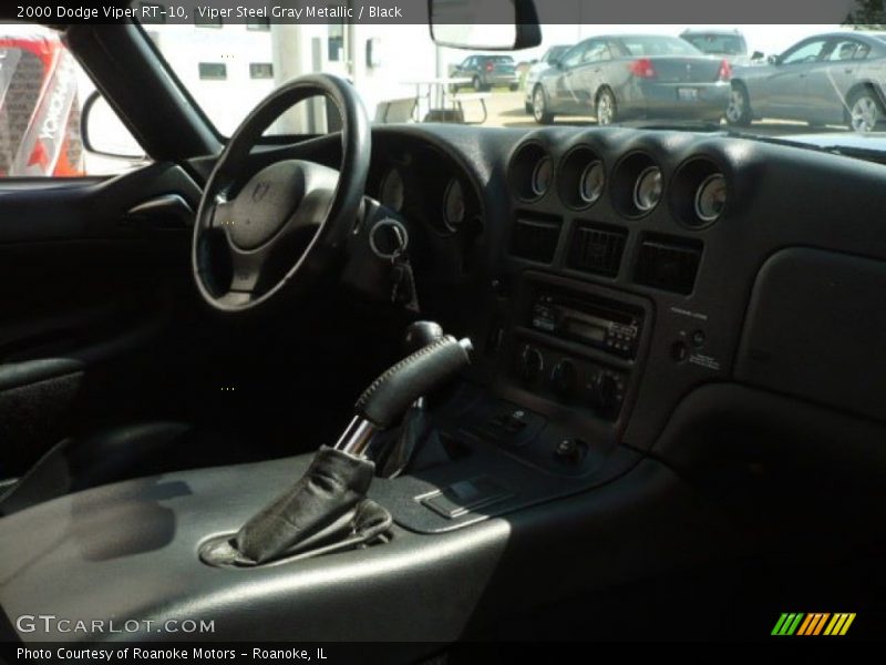 Viper Steel Gray Metallic / Black 2000 Dodge Viper RT-10