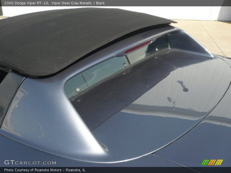 Viper Steel Gray Metallic / Black 2000 Dodge Viper RT-10
