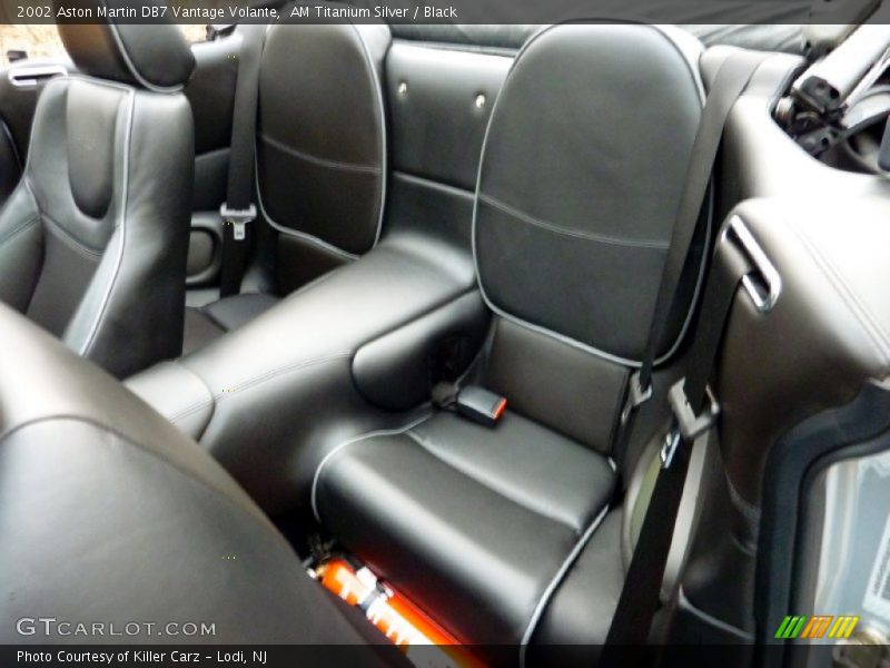Rear Seat of 2002 DB7 Vantage Volante