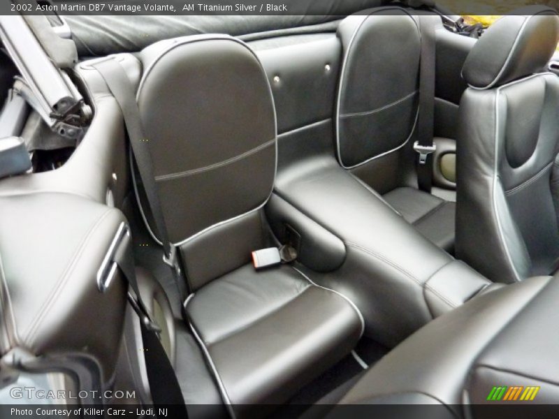 Rear Seat of 2002 DB7 Vantage Volante