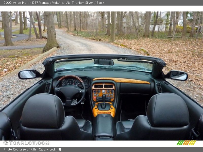 AM Titanium Silver / Black 2002 Aston Martin DB7 Vantage Volante