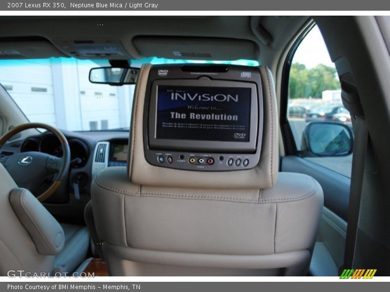 Neptune Blue Mica / Light Gray 2007 Lexus RX 350
