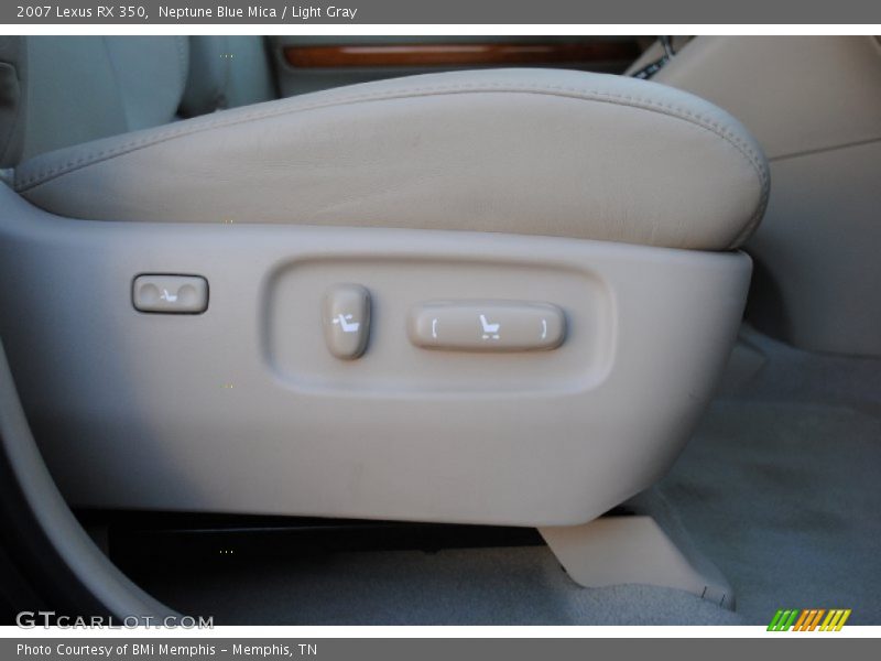 Neptune Blue Mica / Light Gray 2007 Lexus RX 350