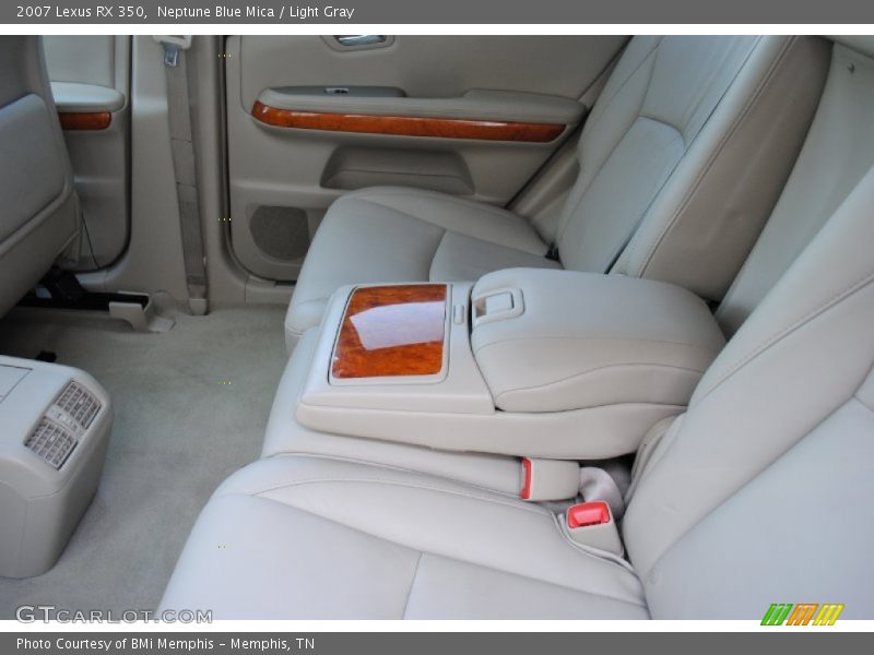 Neptune Blue Mica / Light Gray 2007 Lexus RX 350