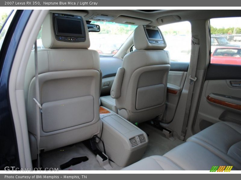 Neptune Blue Mica / Light Gray 2007 Lexus RX 350