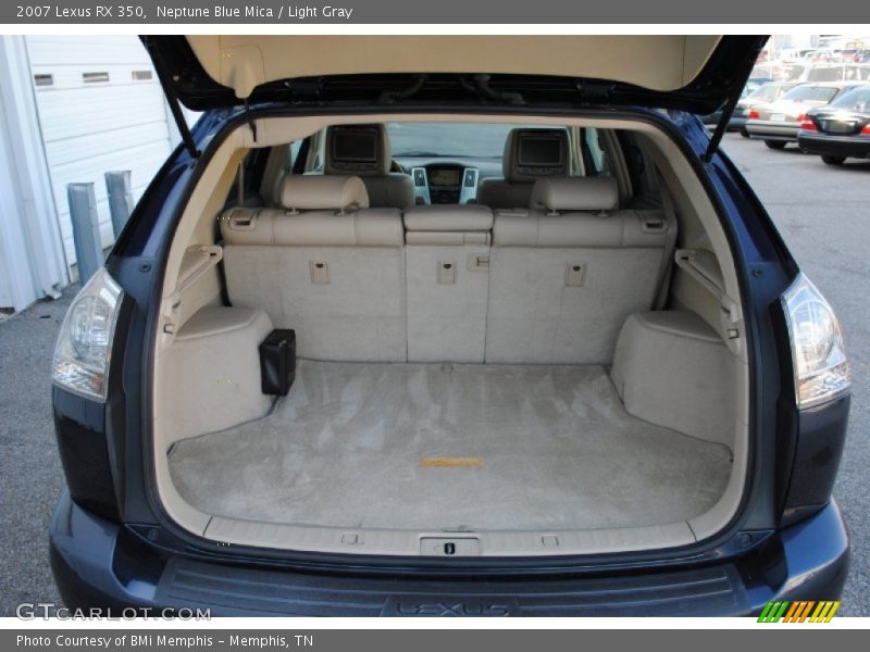 Neptune Blue Mica / Light Gray 2007 Lexus RX 350