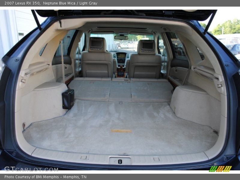 Neptune Blue Mica / Light Gray 2007 Lexus RX 350
