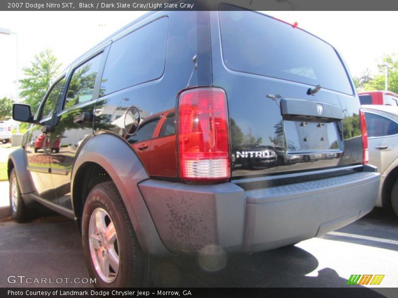 Black / Dark Slate Gray/Light Slate Gray 2007 Dodge Nitro SXT