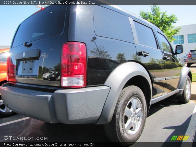 Black / Dark Slate Gray/Light Slate Gray 2007 Dodge Nitro SXT
