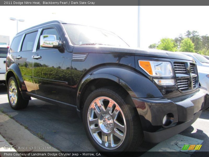 Blackberry Pearl / Dark Slate Gray 2011 Dodge Nitro Heat