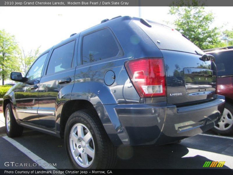 Modern Blue Pearl / Dark Slate Gray 2010 Jeep Grand Cherokee Laredo