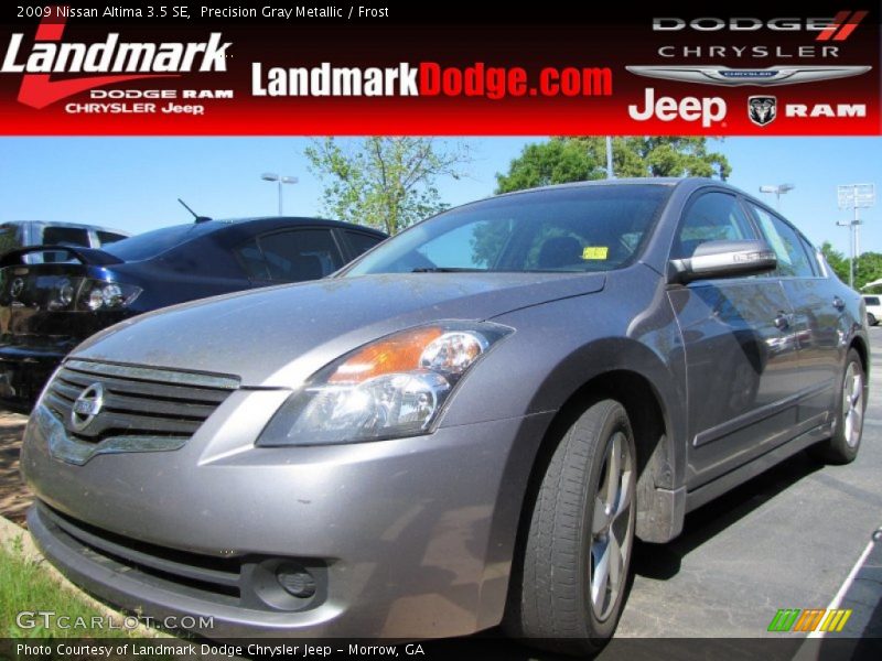 Precision Gray Metallic / Frost 2009 Nissan Altima 3.5 SE