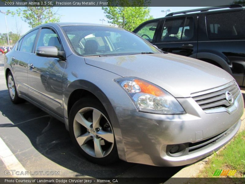 Precision Gray Metallic / Frost 2009 Nissan Altima 3.5 SE