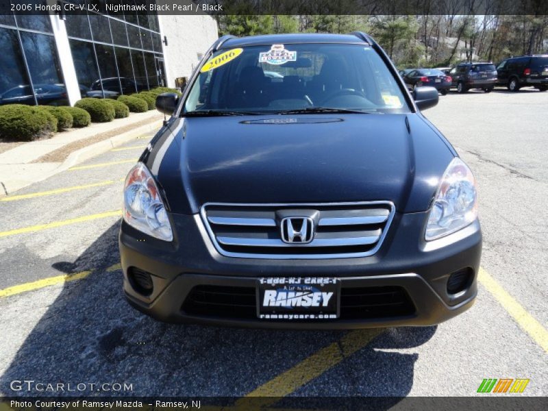 Nighthawk Black Pearl / Black 2006 Honda CR-V LX