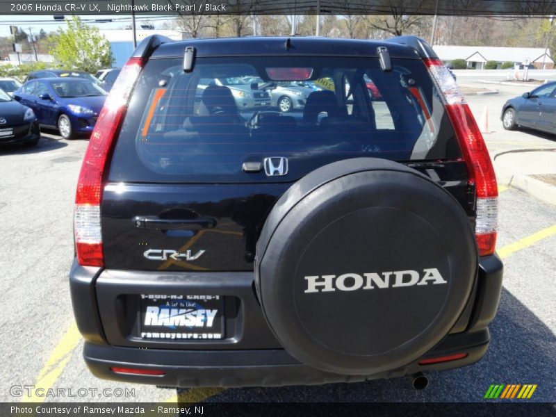 Nighthawk Black Pearl / Black 2006 Honda CR-V LX