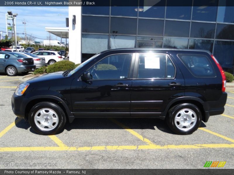 Nighthawk Black Pearl / Black 2006 Honda CR-V LX