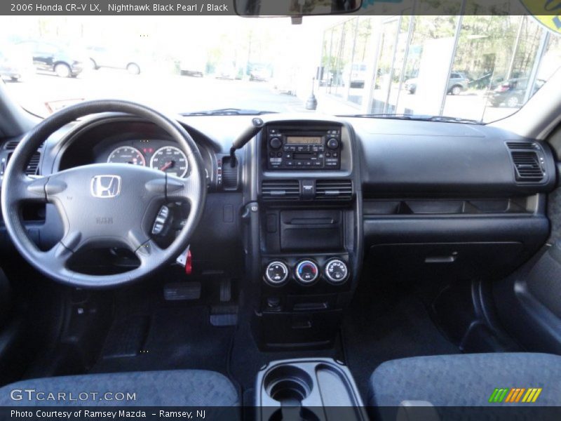 Nighthawk Black Pearl / Black 2006 Honda CR-V LX