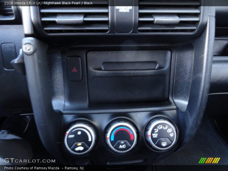 Nighthawk Black Pearl / Black 2006 Honda CR-V LX