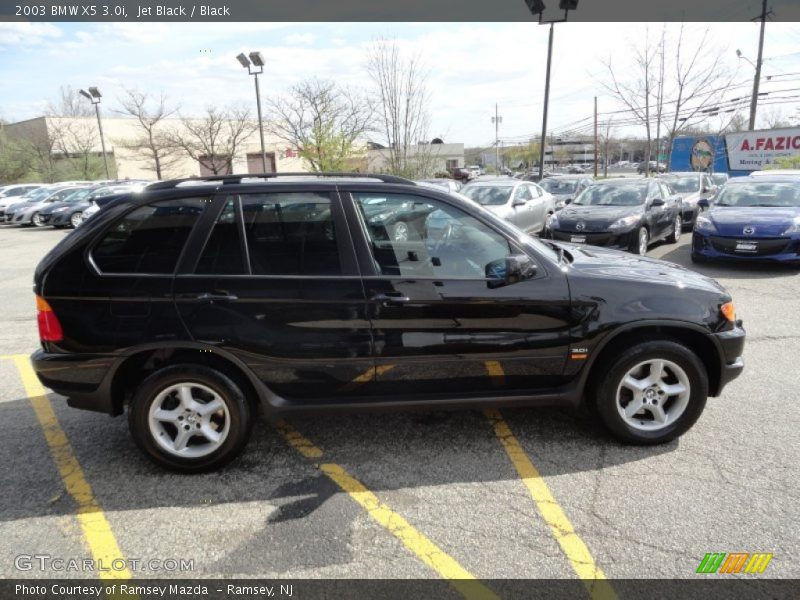 Jet Black / Black 2003 BMW X5 3.0i