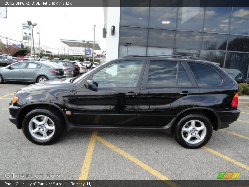 Jet Black / Black 2003 BMW X5 3.0i