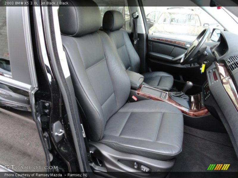 Jet Black / Black 2003 BMW X5 3.0i