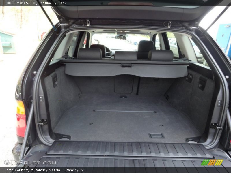 Jet Black / Black 2003 BMW X5 3.0i